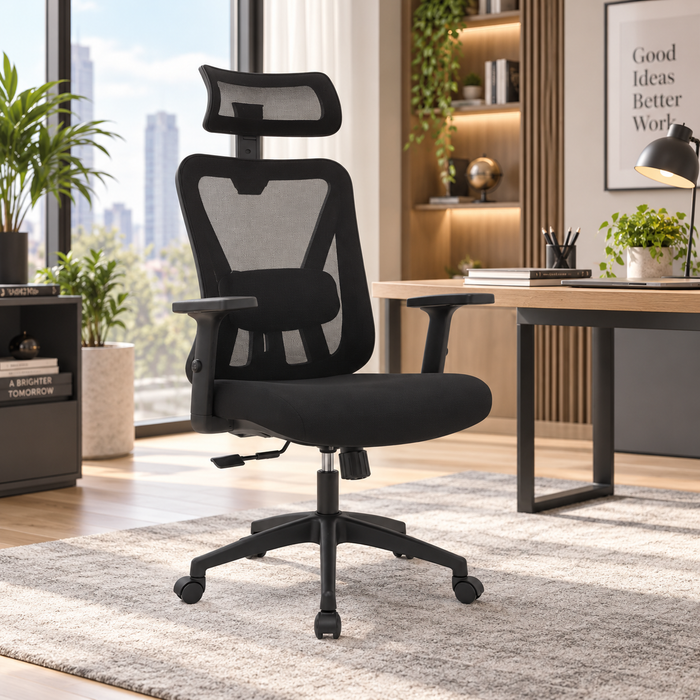 Silla De Oficina Presidencial Ergonómica - Dolfin