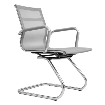 SILLA DE OFICINA GERENCIAL FIJA ERGONÓMICA -A POLO