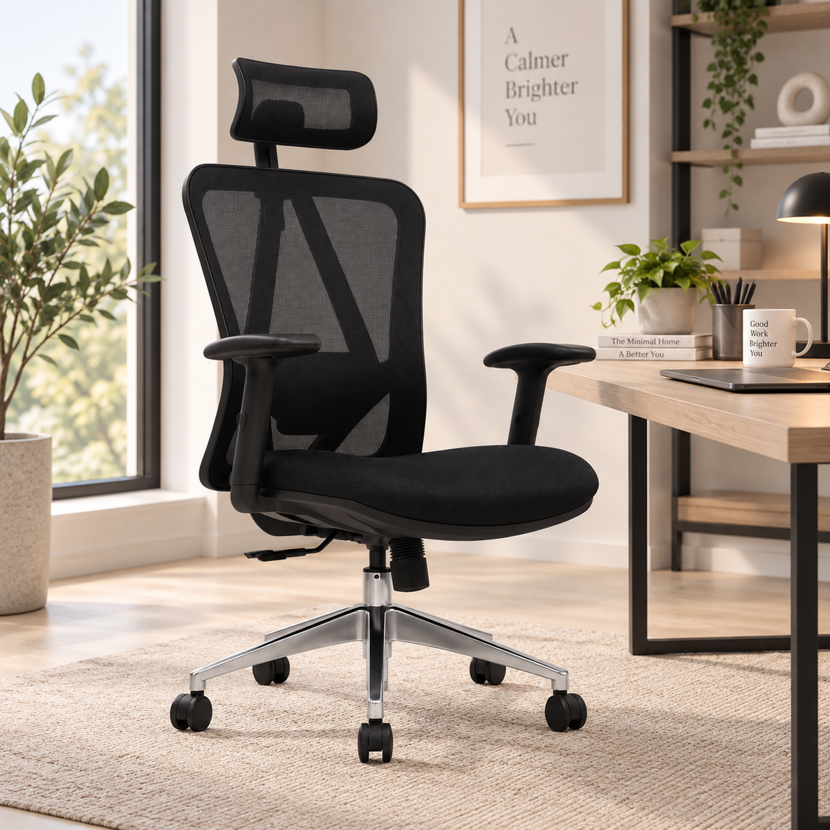 Silla De Oficina Presidencial Ergonómica - Levi