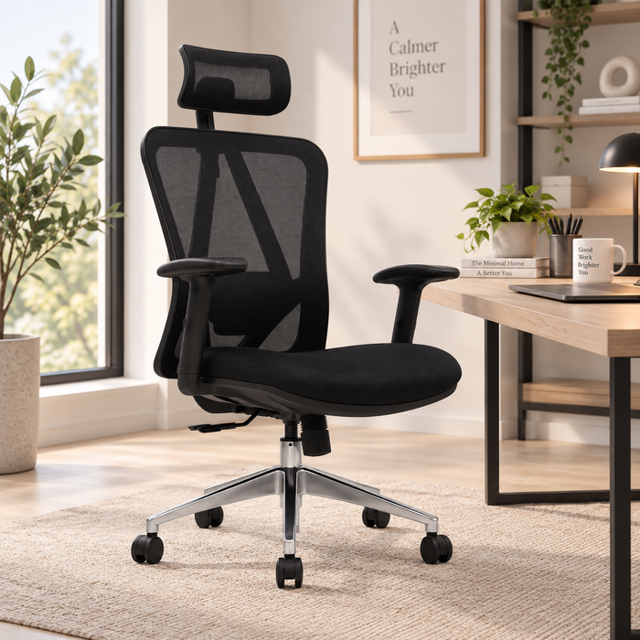 Silla De Oficina Presidencial Ergonómica - Levi