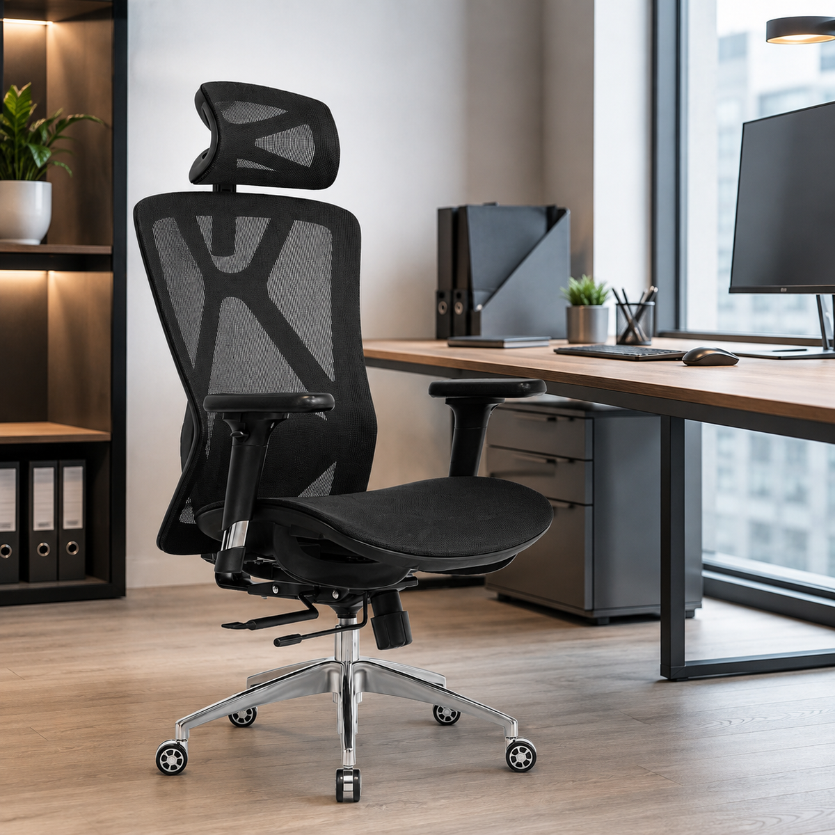 Silla De Oficina Presidencial Ergonómica - Levi Plus