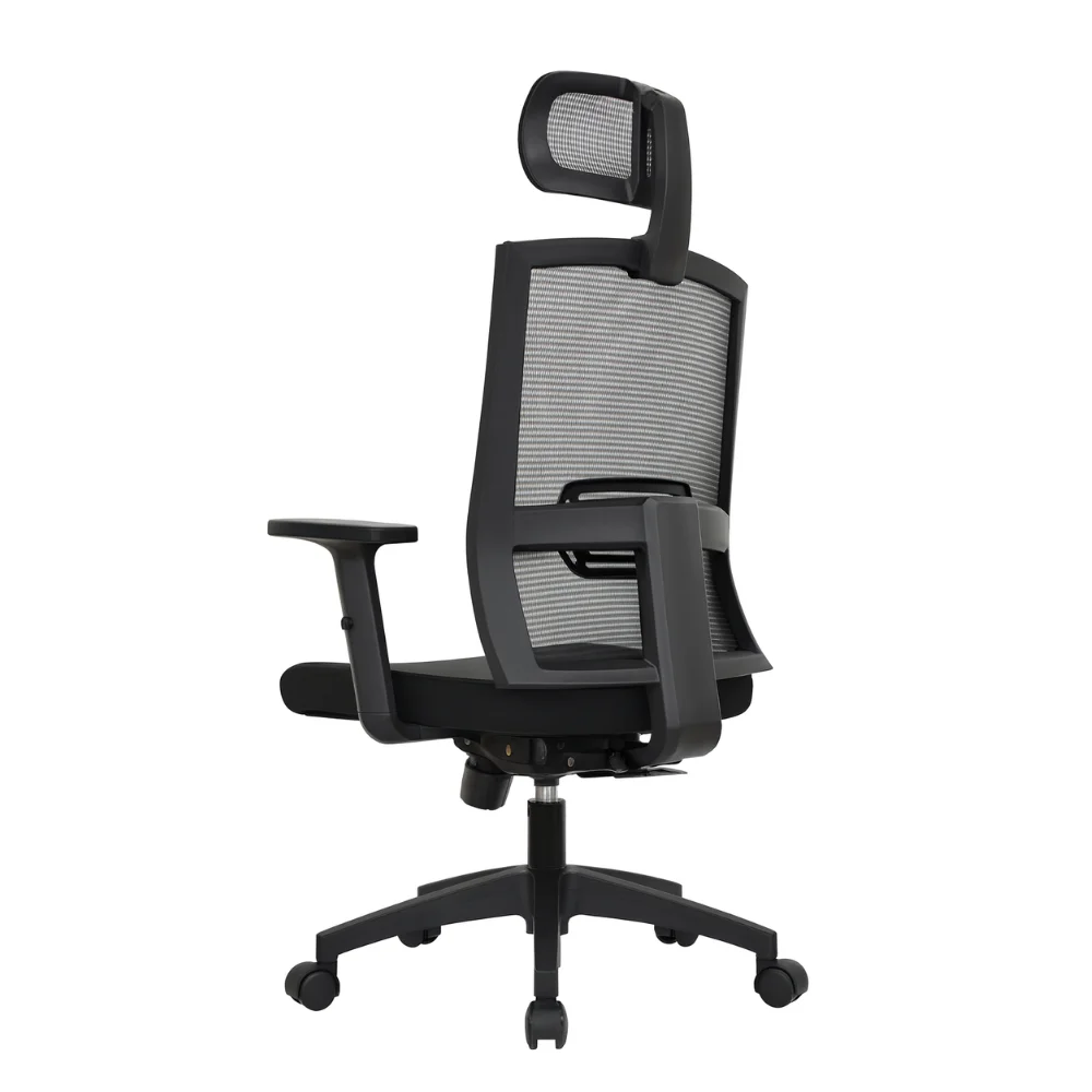 SILLA DE OFICINA PRESIDENCIAL ERGONÓMICA - MONK NEGRO - Imagen 3