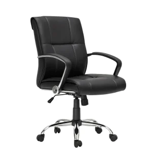 SILLA DE OFICINA GERENCIAL ERGONÓMICA - JOY NEGRO