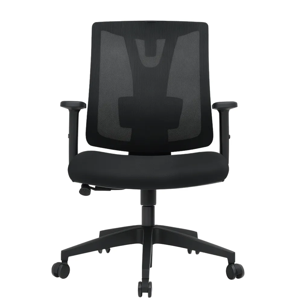 SILLA DE OFICINA GERENCIAL ERGONÓMICA - NAVY NEGRO - Imagen 2