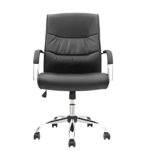 SILLA DE OFICINA GERENCIAL ERGONÓMICA - YORKI NEGRO