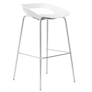 SILLA BAR CAJERA - TRIBECA BLANCO